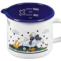 KARL KRÜGER milk pot with spout 12cm 1.25l geese
